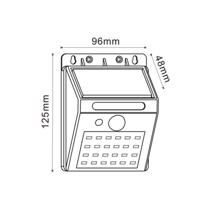 IP44 Led Solar Wall Lights
