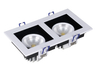 Beyaz Siyah 8W 16W 24W Plastik COB LED Tavan Armat&uuml;r&uuml;