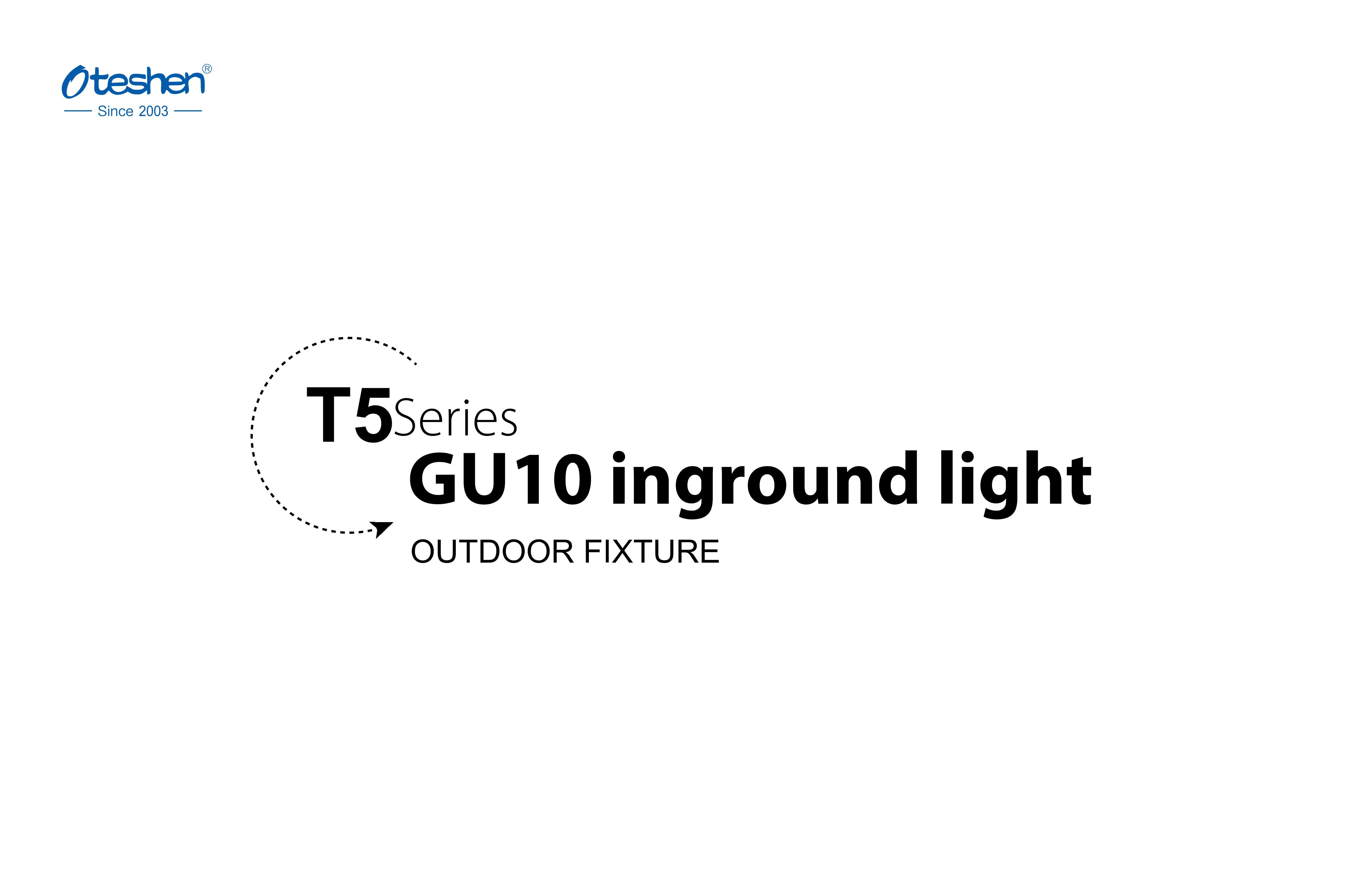 GU10 inground lys