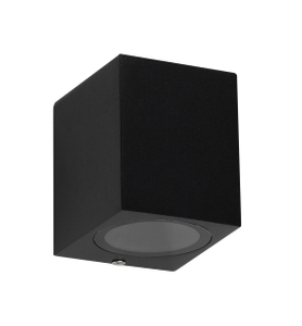 Модерен прост стил GU10 Алуминиева едноточкова IP65 външна кръгла скандинавска стенна лампа IP65 Производител на осветително тяло за надолу осветително тяло TS12SB-1