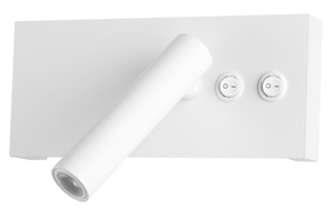 Лучший британский светодиодный настенный светильник для горизонтального чтения с кнопочным переключателем LBD8010-8