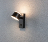 7W moderni led-kirja, py&ouml;re&auml; muotoinen lukup&ouml;yt&auml;valo LXD0840F-7 