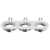 Aluminium LED Downlight One Head Til Tre Head LED Downlight armatur 