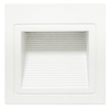 Luz de paso LED de aluminio cuadrado 3W