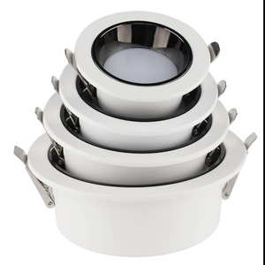 8W cob aluminyo plastic humantong downlight