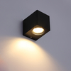 Gaya Modern Sederhana GU10 PC Satu Tempat IP65 Luar Ruangan Bentuk Bulat Lampu Dinding Nordic IP65 Downlight Perlengkapan Produsen Lampu TS127S-1