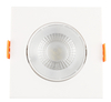 Plafoniera a led quadrata in plastica 3W 5W 7W 9W 12W