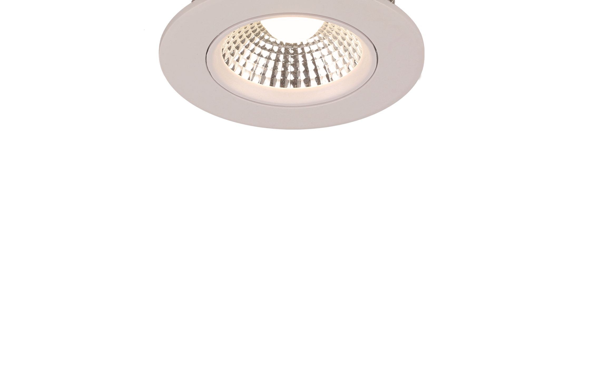 White 8W Plastic COB LED Ceiling Light