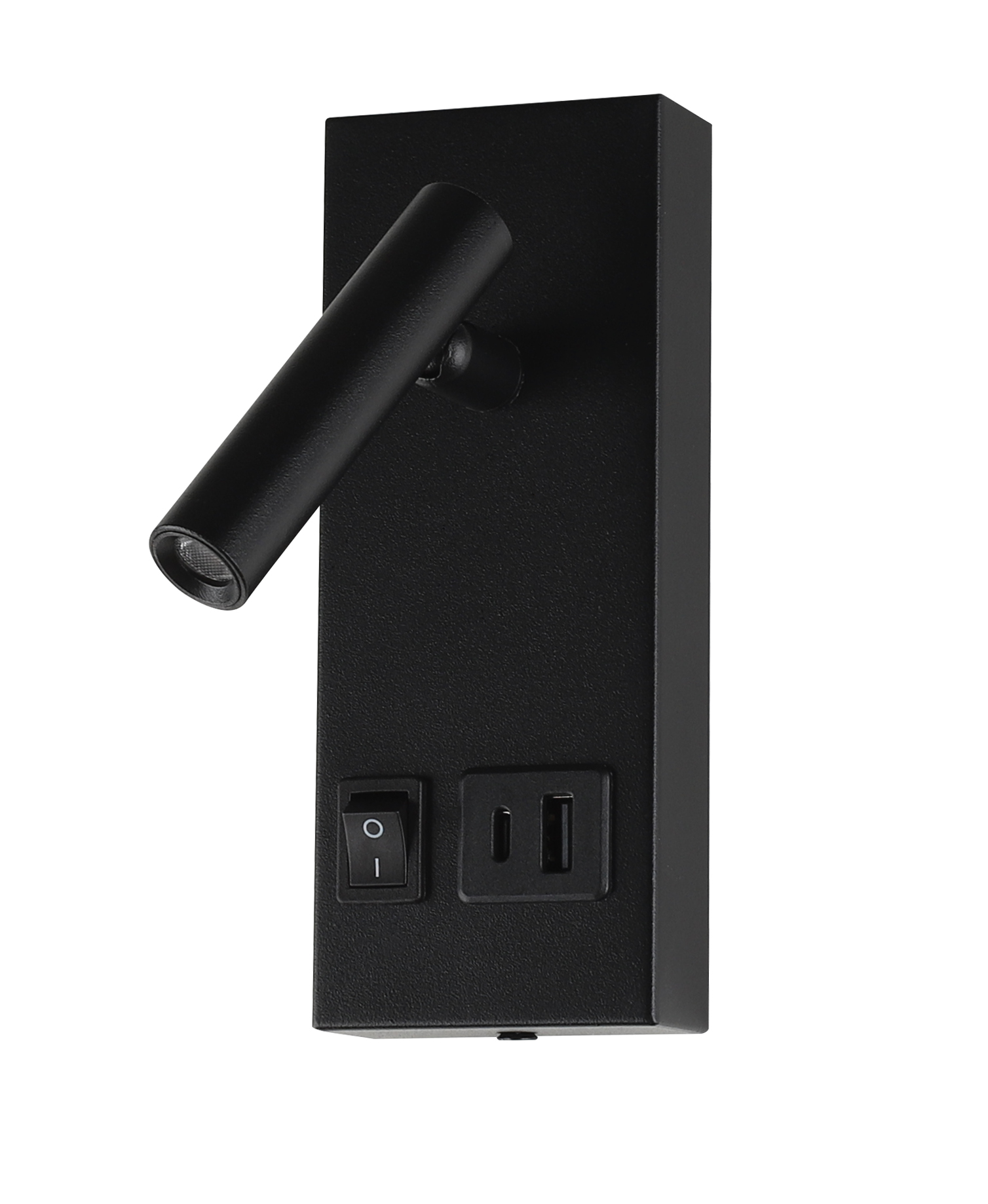 Mini diodowa lampka do czytania z portami ładowania typu C i USB LCG1210FCC-1