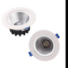 Nouveau design gratuit 6W en aluminium ABS fer plastique COB LED Downlight