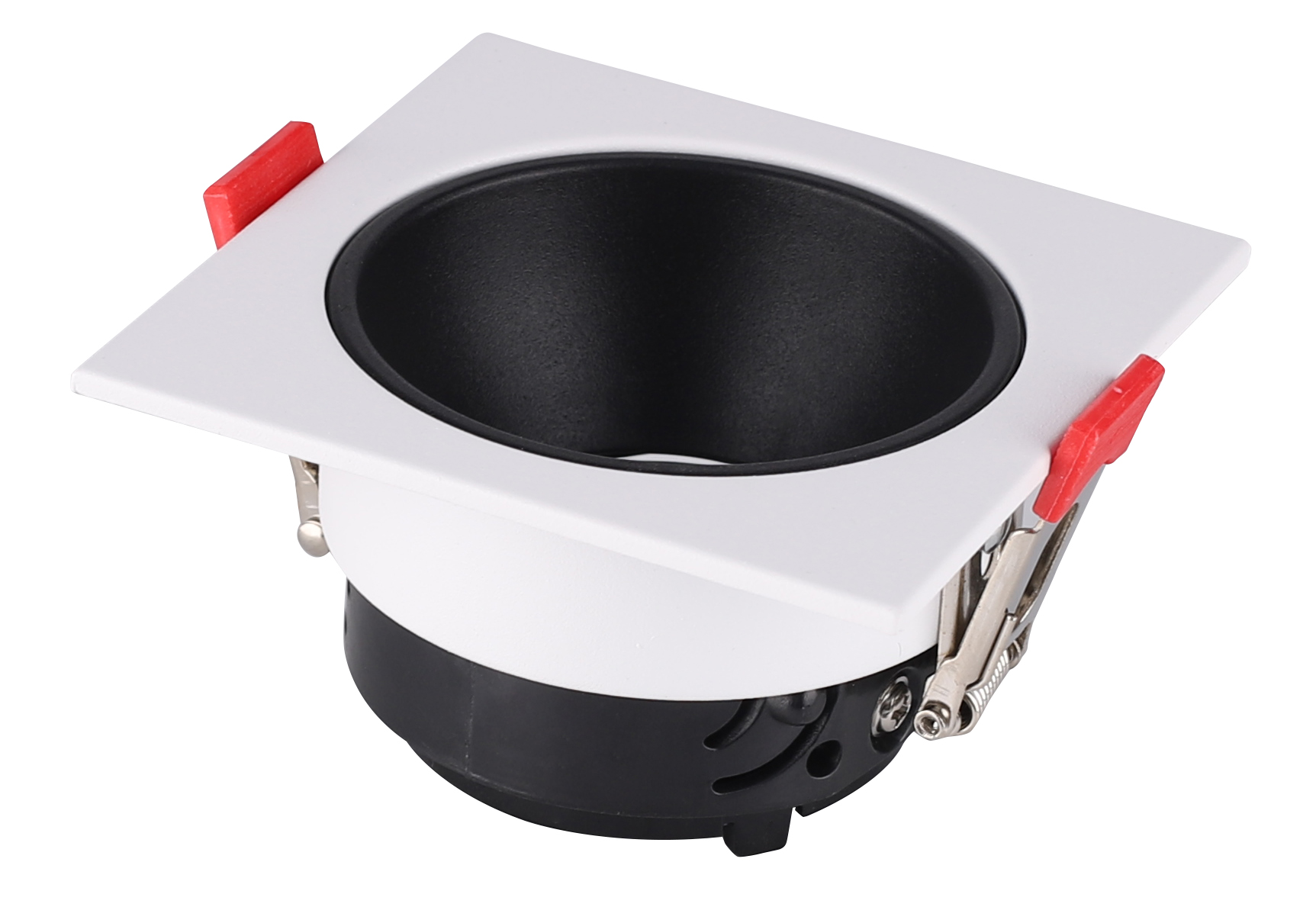 China Factory Downlight Fixture Black And White Color Downlight Fixture 