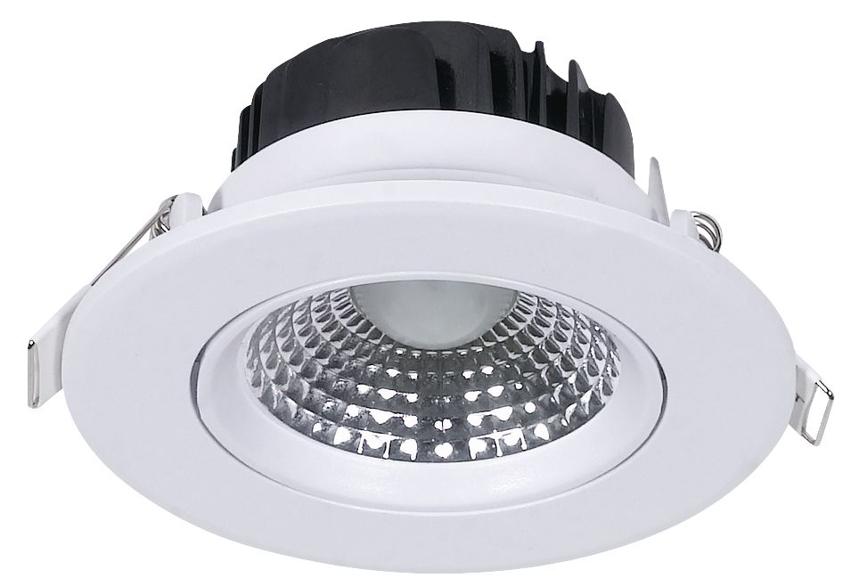 White 8W Plastic COB LED Ceiling Light