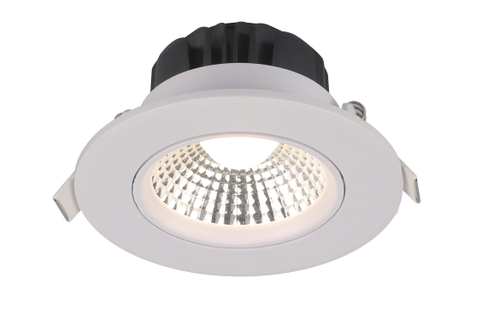 White 8W Plastic COB LED Ceiling Light