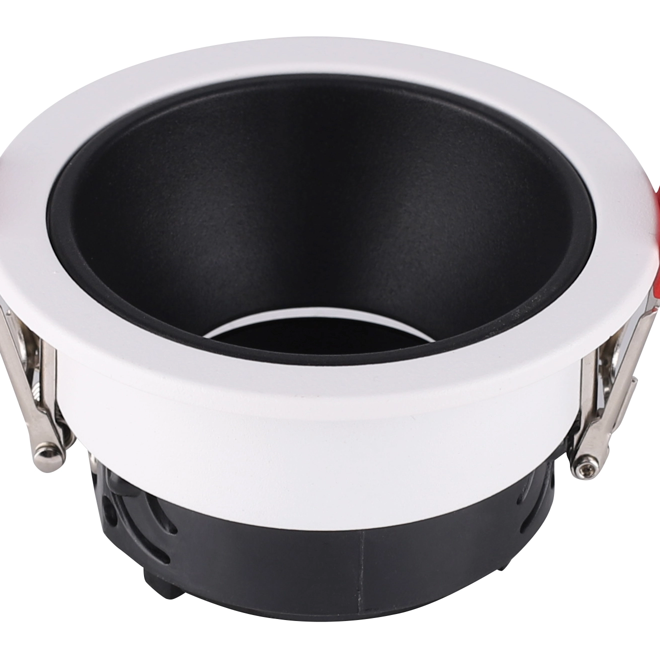 China Factory Downlight Fixture Black And White Color Downlight Fixture 