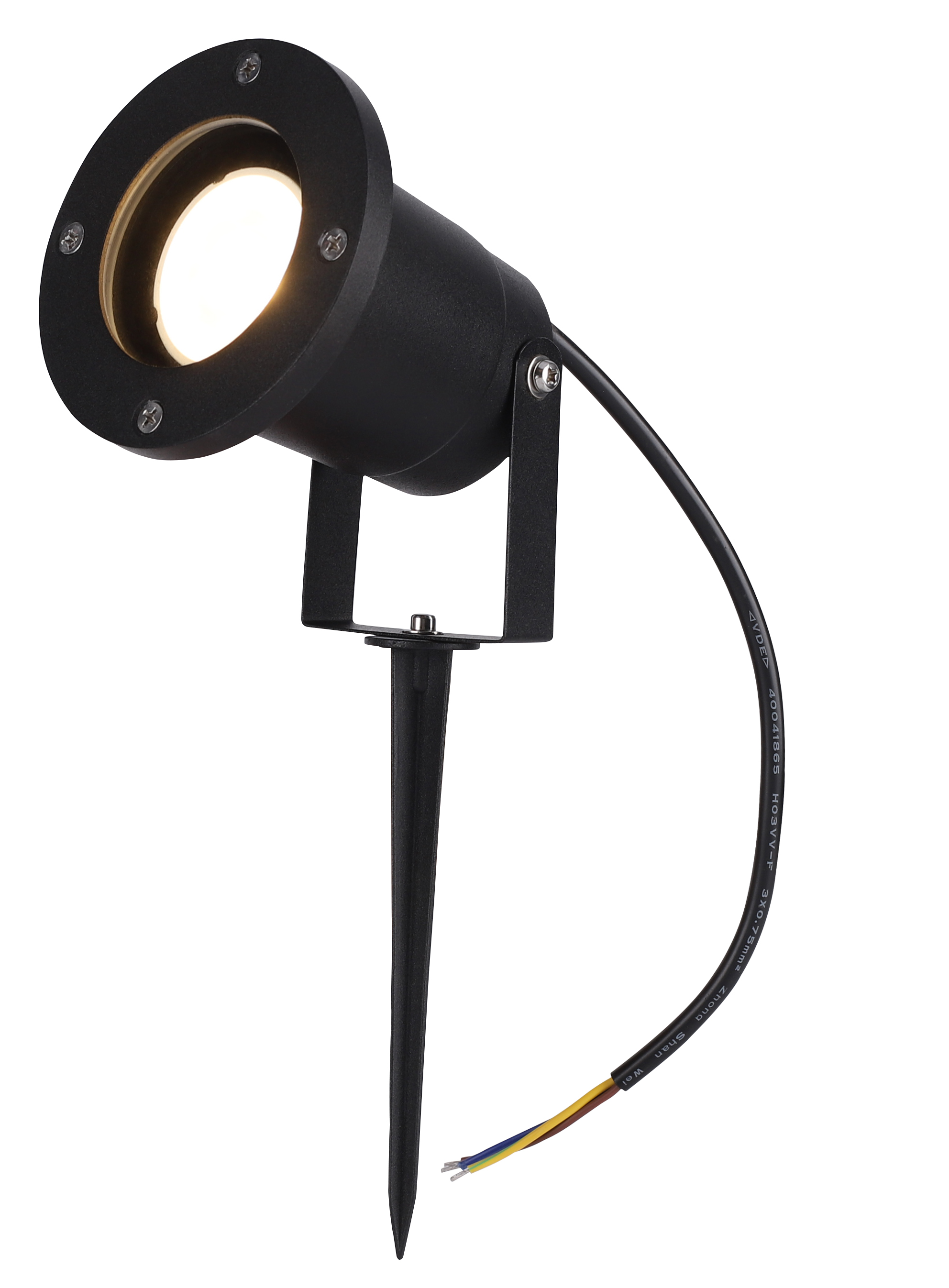 GU10 Aluminium Spike Light Fixture