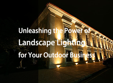 ปลดปล่อยพลังของแสงแนวนอนสำหรับธุรกิจกลางแจ้งของคุณ