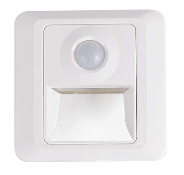  Luce a gradini di plastica da 3W quadrati