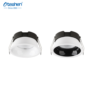 Oprawa wpuszczana typu downlight LED LTD1420T-9, wersja czarno-biała, 9W