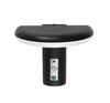 Lampada da parete solare LED ABS semicircolare da 1,8 W 3 CCT, lampada da giardino per portico esterno con telecomando IP54 Oteshen SL1933