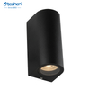 Aplique de pared exterior GU10 resistente al agua IP65 - Aplique de pared exterior de aluminio serie Oteshen TS127B TS127SB
