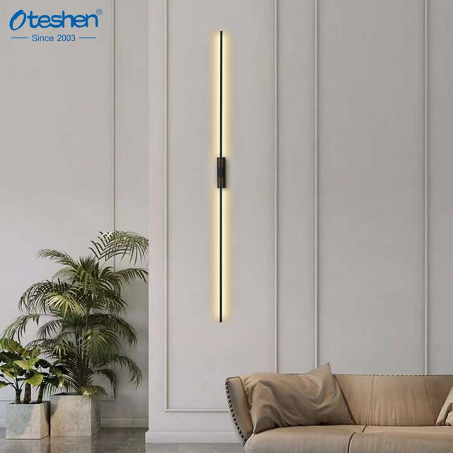 360&deg; roterbar lang line&aelig;r LED-v&aelig;glampe - Oteshen LBD43060-8 LBD43100-15 LBD43120-15