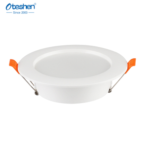 Ак тегерек 9 Вт LED ылдый жарыгы LTD1140-9 алдыңкы көрүнүшү, PC корпусунун шып лампасы