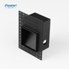 Segnapasso LED Trimless IP65 in ferro alluminio LBD5746-3, lampada da parete per scale da incasso con angolo del fascio luminoso 3W 180lm 75&deg;, 2 anni di garanzia