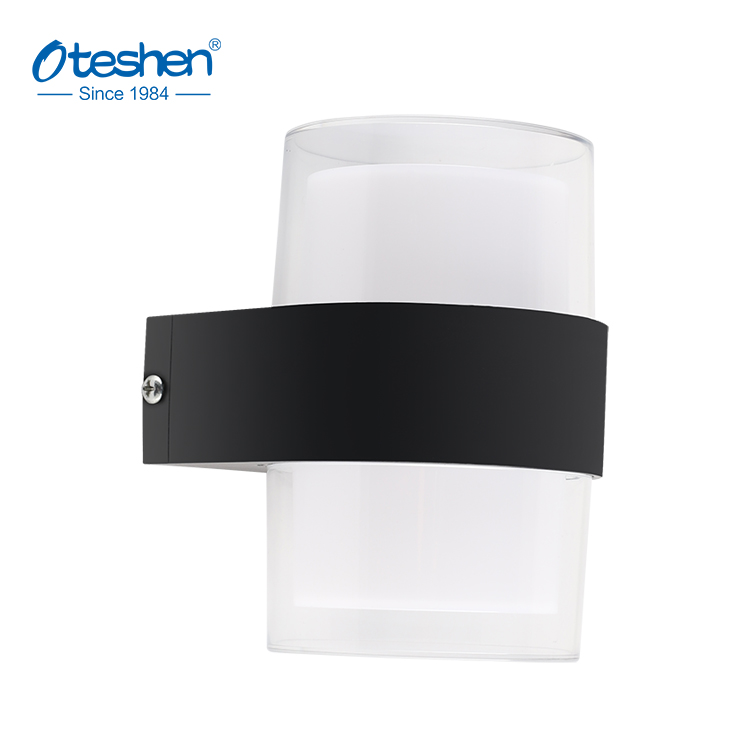 LUZ DE PAREDE LED ABS redonda 4W e 8W 150 &deg;, arandela IP44 interna e externa coberta Oteshen LBD5320-4 / LBD5340-8