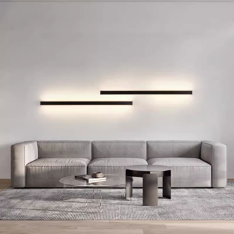 Modernong Linear LED Wall Light: Itaas ang Iyong Space gamit ang Versatile 3CCT Aluminum Lighting