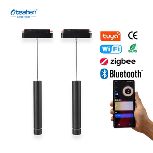 Lampu gantung LED magnetik cerdas TX1650Z-8 kanthi kontrol aplikasi Tuya WiFi Bluetooth