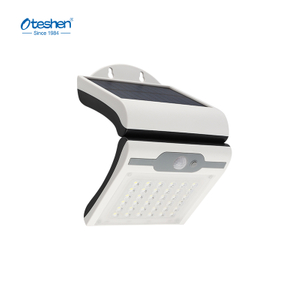 4.5W ABS LED-sonkragmuurlig met bewegingsensor, IP44-buitelug-sekuriteitstoeplamp Oteshen SL1924