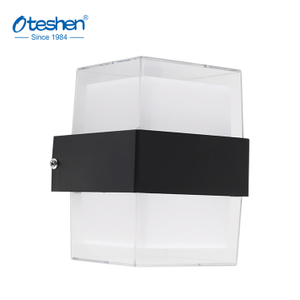 4W en 8W 150&deg; vierkante ABS LED-WANDLICHT, IP44 binnen- en overdekte buitenwandkandelaar Oteshen LBD5420-4 / LBD5440-8