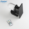 0.9W 3CCT نوار عمودی ABS LED چراغ دیواری خورشیدی، کنترل از راه دور IP54 چراغ باغ ایوان فضای باز Oteshen SL1932CT