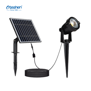 1.2W 2.4W 3.6W 4.8W отделен слънчев панел LED шипова градинска светлина, IP65 Външен пейзажен прожектор Oteshen SL1925-1 / SL1925-2 / SL1925-3 / SL1925-4